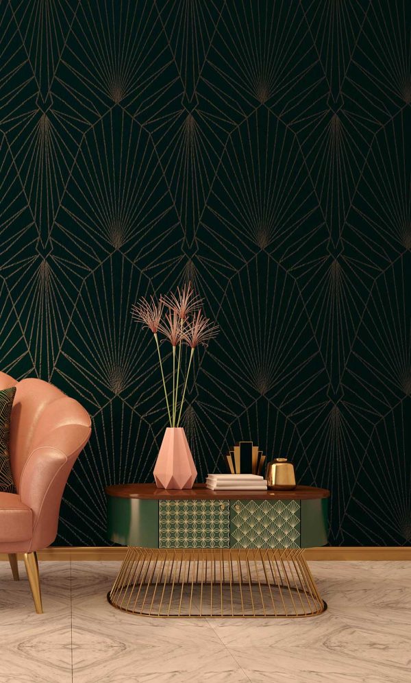 Golden Art Deco  8.5  x 11  #660741 Online - Image 5
