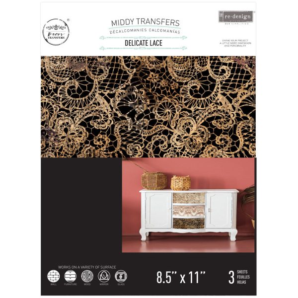 Delicate Lace  8.5  x 11  #660024 Online Hot Sale - Image 5